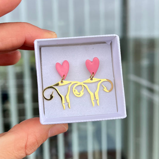 Viva la Vulva - Uterus øreringe