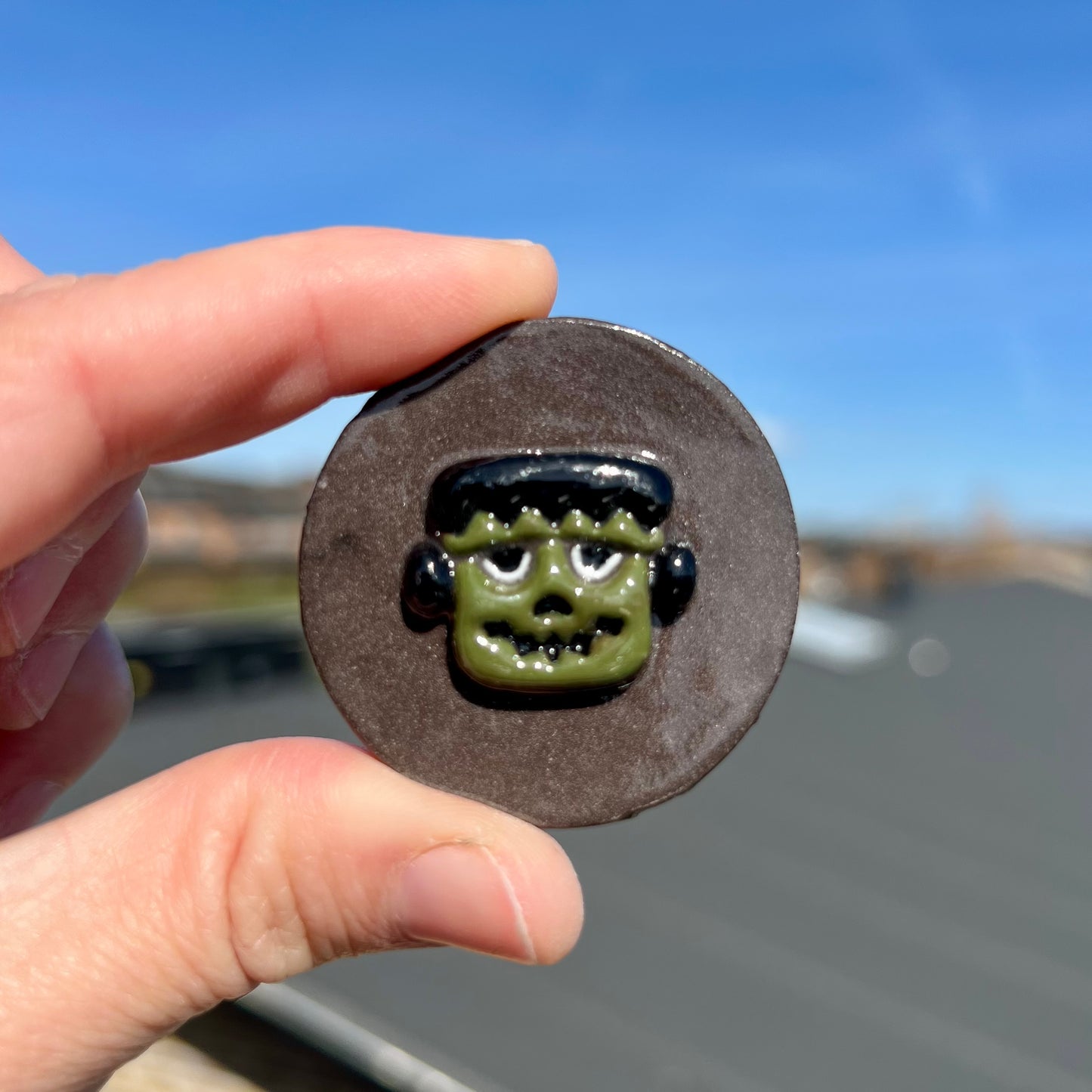 Frankenstein keramikmagnet