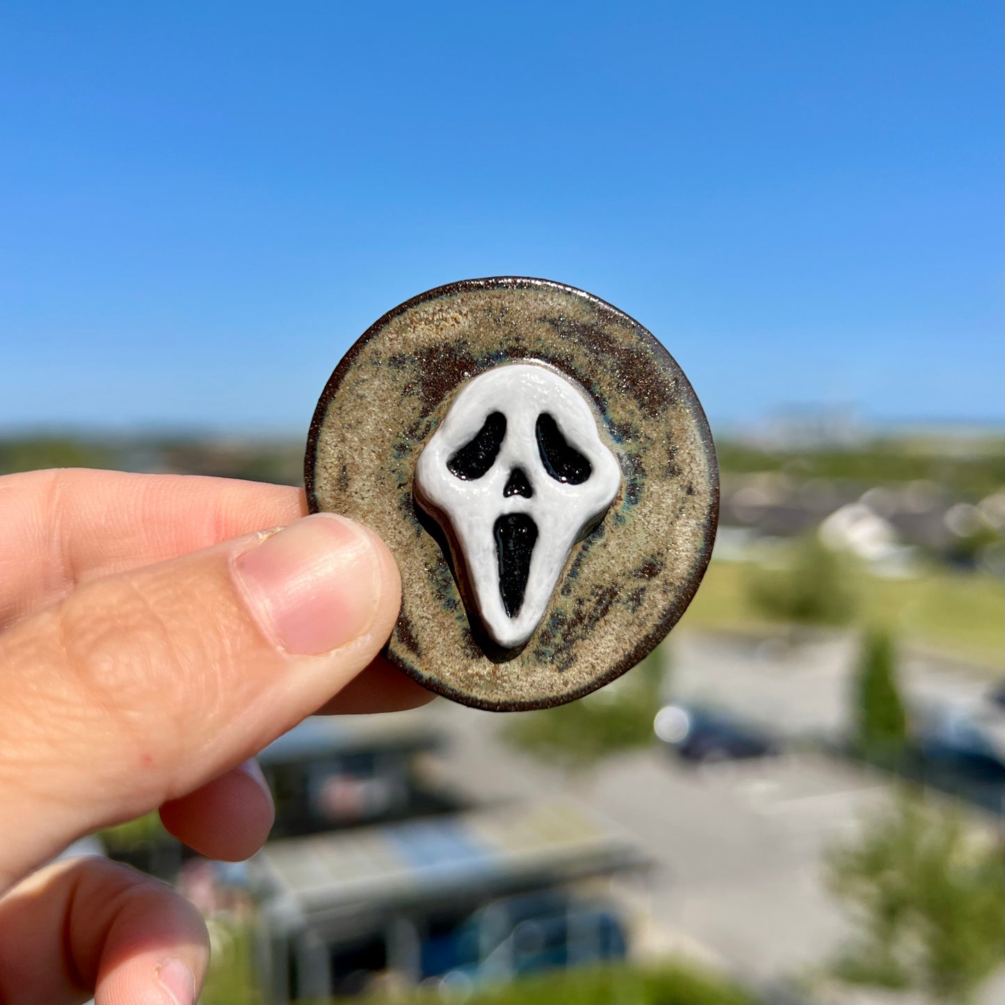 Scream keramikmagnet