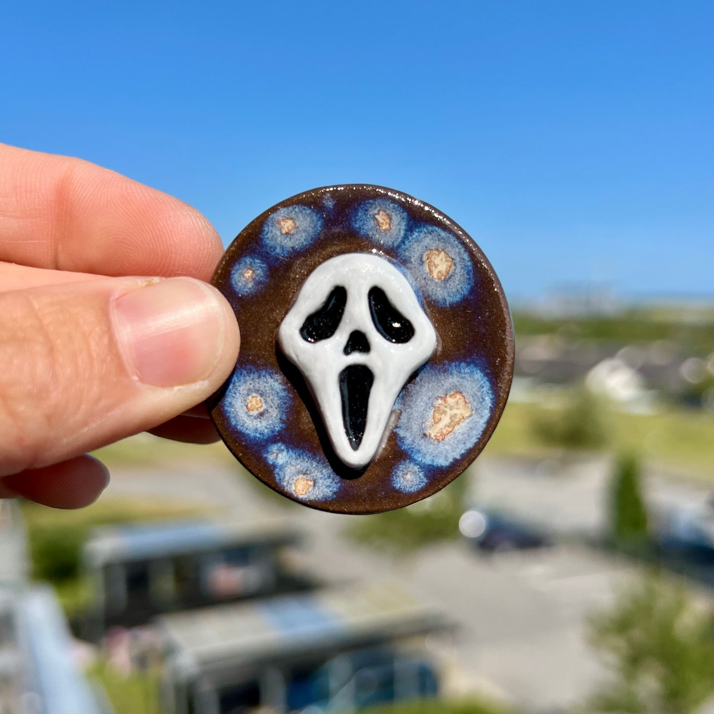 Scream keramikmagnet