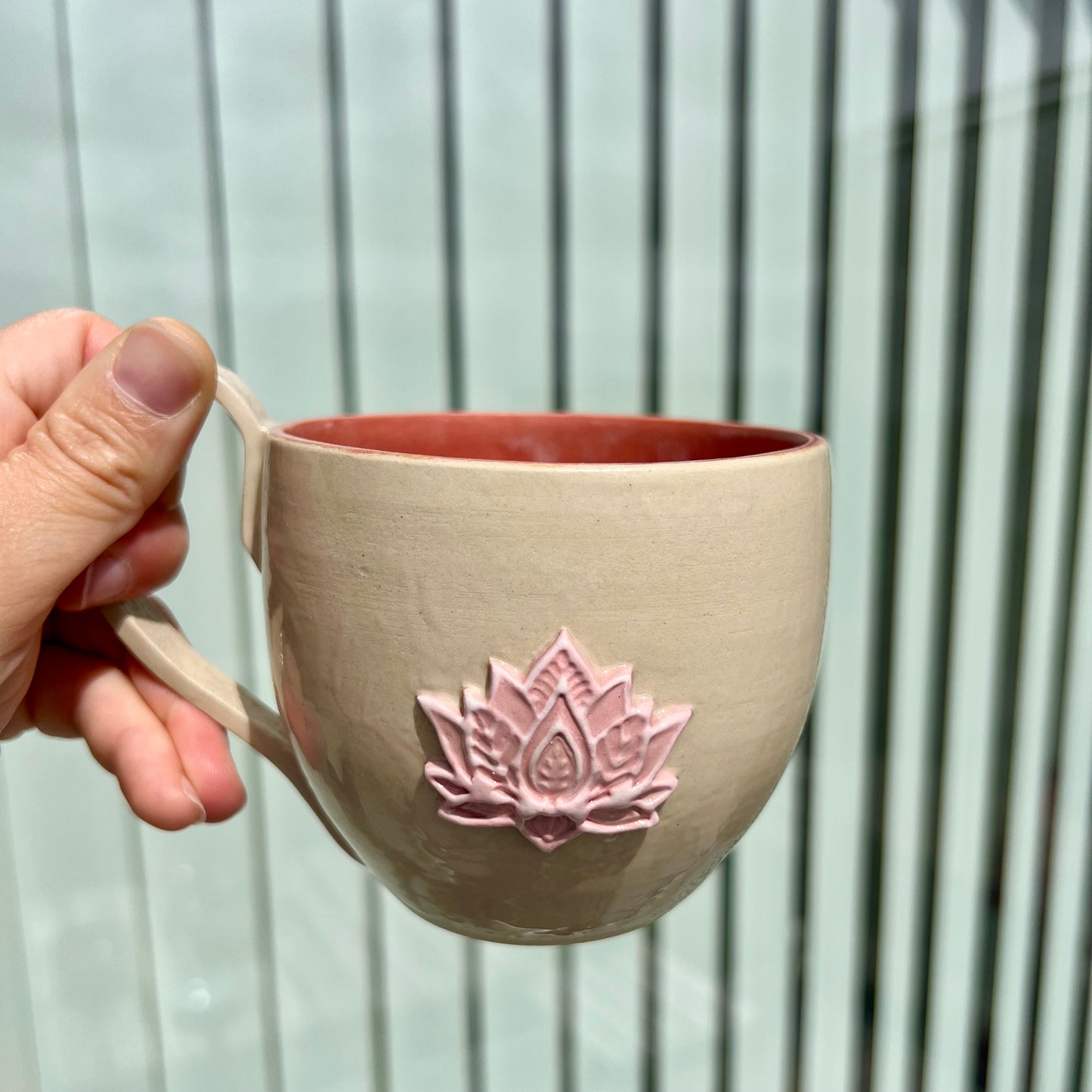Keramikkop med Lotus