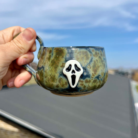 Keramikkop Scream