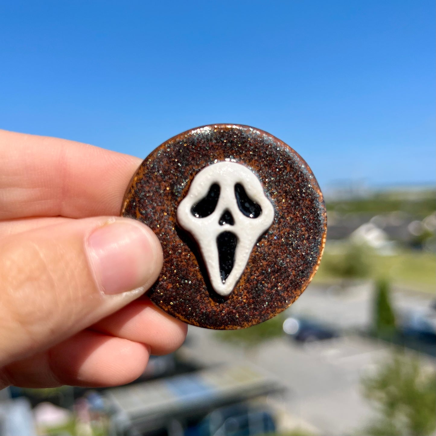 Scream keramikmagnet