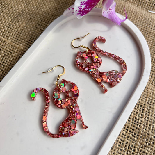 Katte med glitter