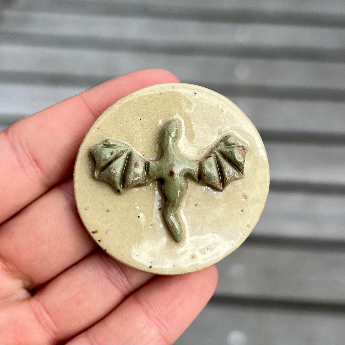 Drage keramikmagnet
